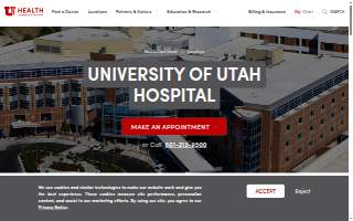Hospital universitario website