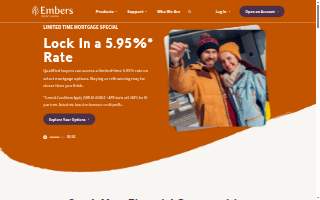 Embers Lodge Bar website