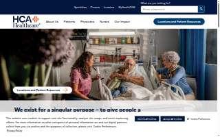 HCA Midwest Physicians website