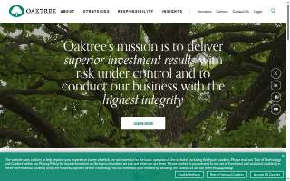 OakTree Financial Planning website