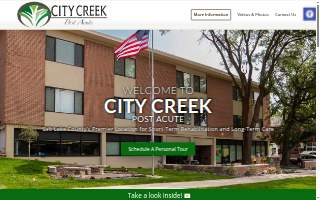 City Creek Post Acute website
