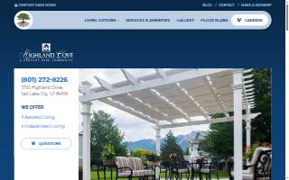 Highland Cove Retirement Community website