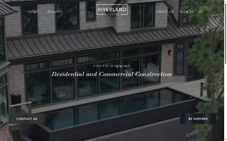 Riverland Builders website
