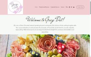 Grazing Gouda Charcuterie website