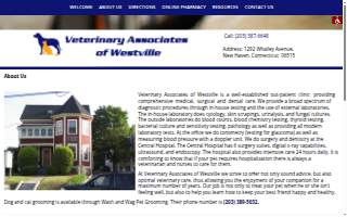 Veterinary Associates of Westville website