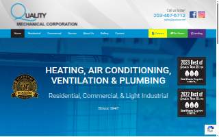 Heating & Air Conditioning New Haven website