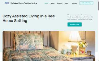 Holladay Home Assisted Living website