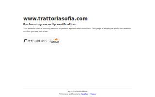 Trattoria Delia website