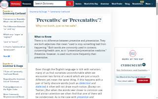 Preventative Healthcare Solutions website