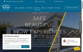 Sunridge Assisted Living and Memory Care website