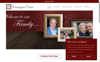 Carrington Court Assisted Living and Memory Care website
