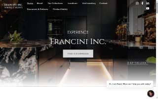 Francini Unisex Beauty Salon website