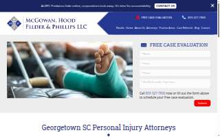 McGowan, Hood, Felder & Phillips, LLC of Surfside Beach website