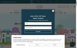 Lenox Plumbing, LLC website