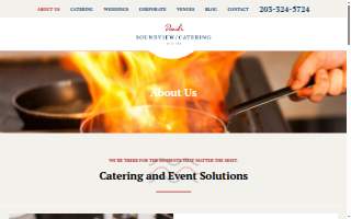 David's Soundview Catering website