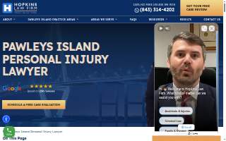 Hopkins Law Firm of Pawleys Island website