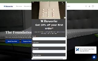 Reverie Coffee website