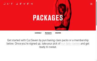 Cut Seven Logan Circle website
