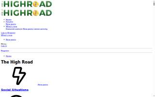 HighRoad Hotel website