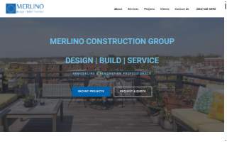 Merlino Construction Group LLC website