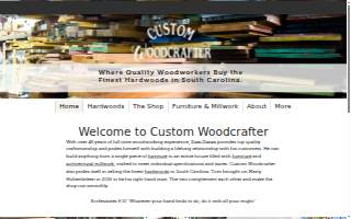 Custom Woodcrafter website