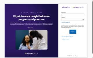 Athena Chiropractic website