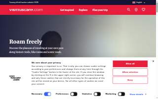 Toscana Catering website