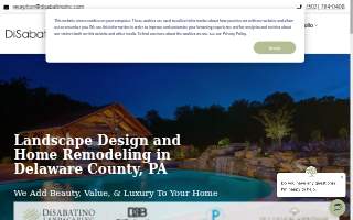 DiSabatino Landscaping website