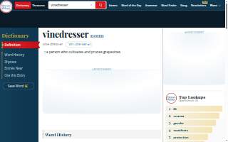 Vinedresser Lawn and Landscape Maintenance of Wilmington website