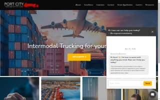 Port City Transportation website