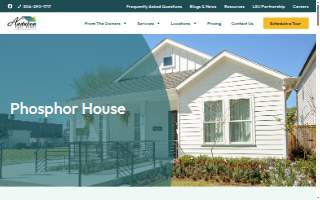 Audubon Care Homes - Phosphor House website
