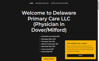 Delaware Primary Care website