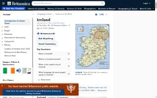Irish Temper website