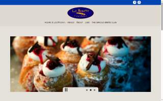 La Baguette French Bakery website