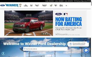 Winner Ford website