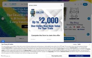 Price Honda website