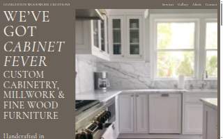 Charleston Woodwork Creations website