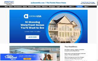 Jacksonville Center for Rehabilitation and Healthcare website