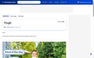 Hugh's Riverside Automotive website