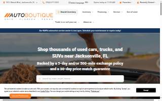 Auto Boutique website