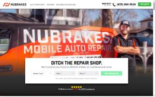 NuBrakes Mobile Brake Repair of Atlanta website