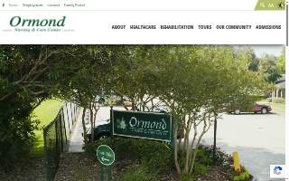 Ormond Nursing & Care Center website