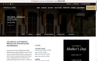 Fogo de Chão Brazilian Steakhouse of Baltimore website
