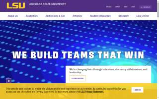 Louisiana State University System website