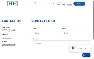 HH Insurance Group, LLC website