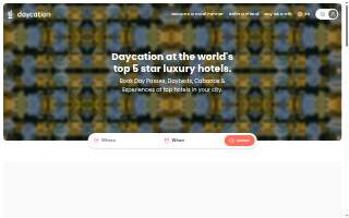 Daycation Coffee website
