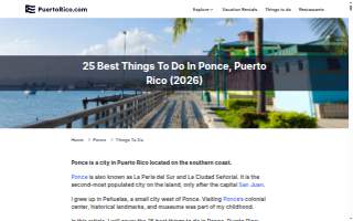 The Ponce De Leon Hotel website