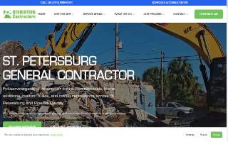 Revolution Contractors, LLC website