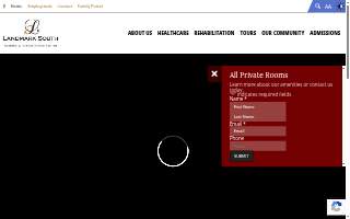 Landmark South Nursing and Rehabilitation Center website