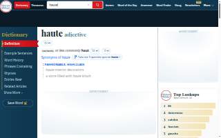Haute Headz Salon website